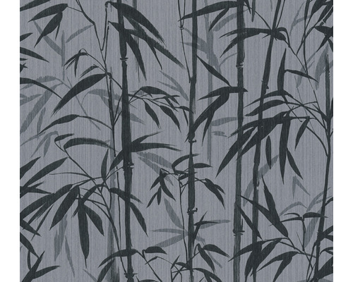 Papier peint intissé 37989-4 Michalsky 4 - Change is good bambou gris noir