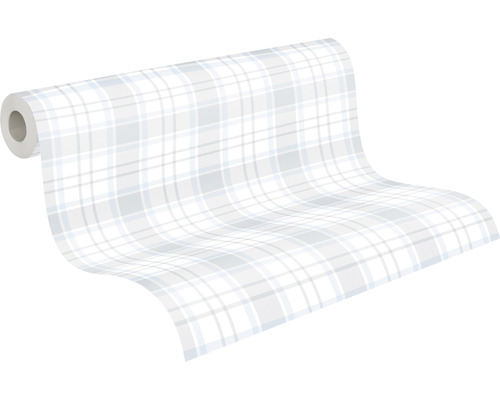 Tapetenrolle mit Karomuster