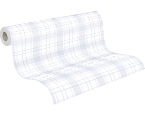 Tapetenrolle mit Karomuster