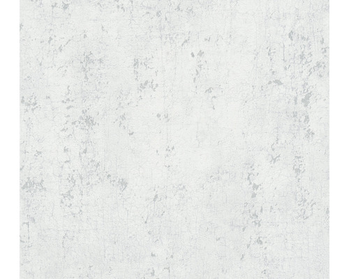 Papier peint intissé 37840-1 Titanium 3 aspect béton blanc