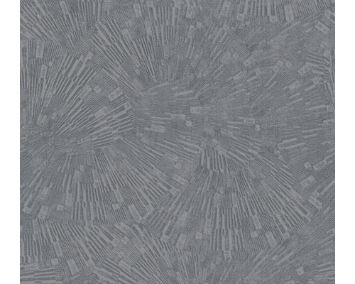 Papier peint intissé 38203-1 Titanium 3 3D graphique gris Papier peint à motif abstrait