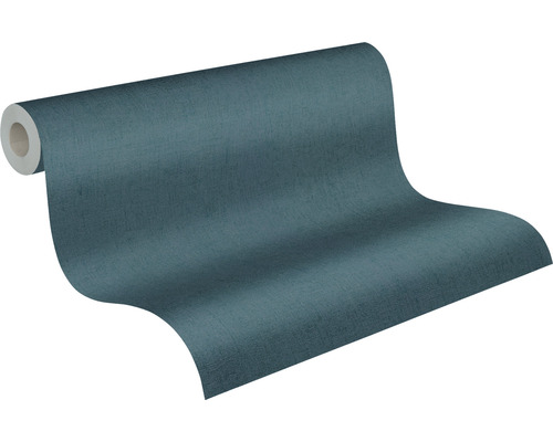 Rouleau de papier peint intissé textile avec structure de lin