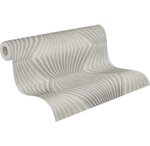 Tapetenrolle mit Streifenmuster