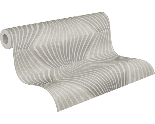 Rouleau de papier peint à rayures