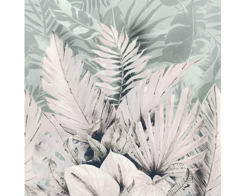 Papier peint panoramique intissé LJX5-004 Le Jardin Palmiers Tropicaux 5 pces 250 x 250 cm Papier peint panoramique intissé LJX5-004 Le Jardin Palmiers Tropicaux 5 pces 250 x 250 cm