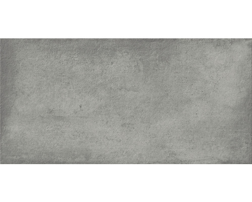 Carreau gris aspect béton.