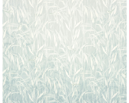 Papier peint panoramique intissé LJX6-029 Le Jardin Reed 6 pces 300 x 250 cm Papier peint avec motif de plantes et d''oiseaux