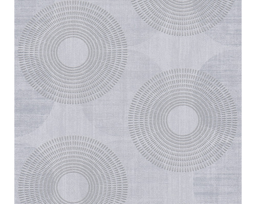 Papier peint intissé 37832-1 Attractive cercles gris