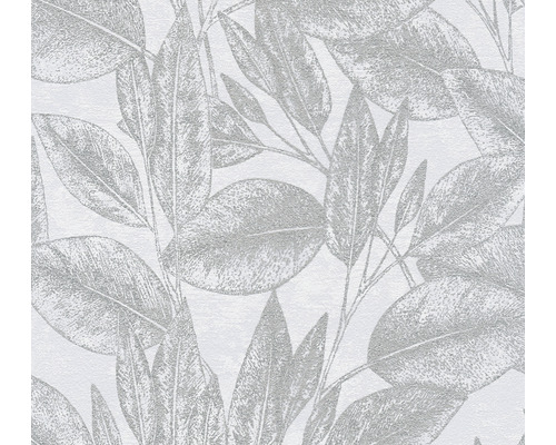 Papier peint intissé 37836-2 Attractive feuilles gris