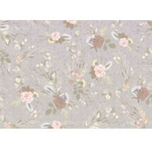 Blumentapete mit floralem Design