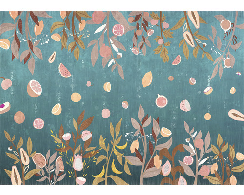 Papier peint panoramique intissé LJX7-045 Le Jardin Rêve de Fruits 7 pces 350 x 250 cm Papier peint panoramique intissé LJX7-045 Le Jardin Rêve de Fruits 7 pces 350 x 250 cm
