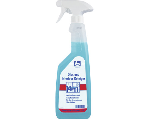 Nettoyant de verre et d'intérieur Dr. Becher 0,75 l Nettoyant pour vitres et intérieur en flacon pulvérisateur