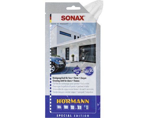 Chiffon de nettoyage Sonax pour portails, portes et huisseries, dimension 40x50 cm
