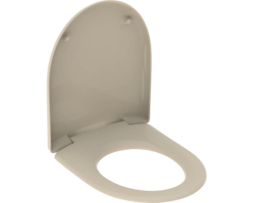 Abattant WC GEBERIT Renova beige avec mécanisme d'abaissement automatique 573025080