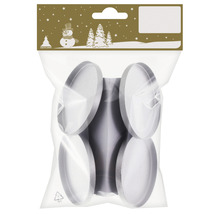 Verpackung mit sechs runden Untersetzern