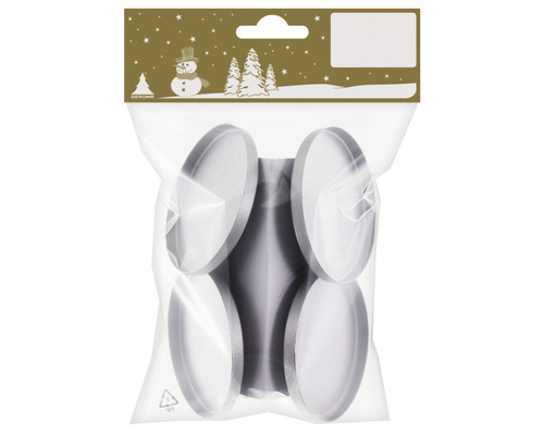 Verpackung mit sechs runden Untersetzern