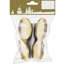 Verpackung mit vier Möbelknöpfen