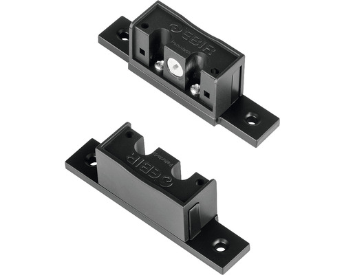 Deux connecteurs de rail EBIR noirs