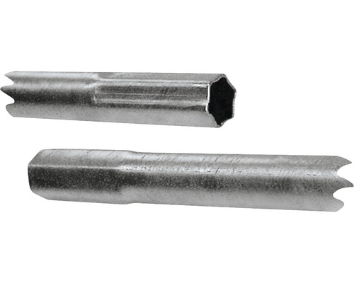 Zwei Metallrohrschlüssel für Ventile