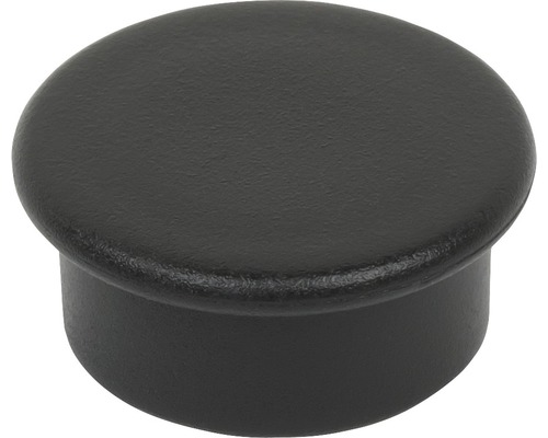 Schwarze Abdeckkappe