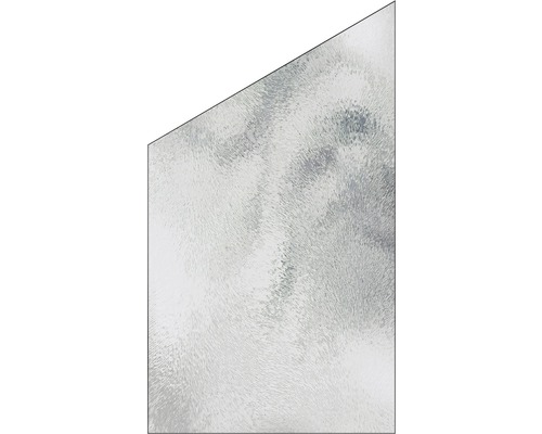 Elément de finition Vidrio verre à gauche 103x180/120 cm, chinchilla-0