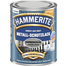 Peinture à effet martelé HAMMERITE Laque à effets gris foncé 750 ml-thumb-0