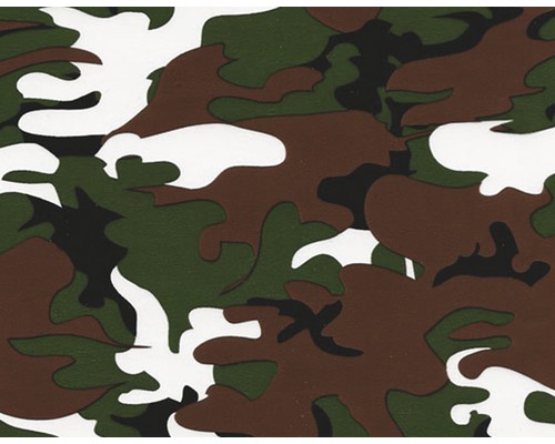 Film d'impression à l'eau Tarn CA-NR-012 verdâtre 100 x 50 cm Tissu à motif camouflage