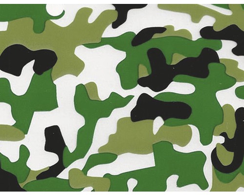 Film d'impression à l'eau Tarn CA-NR-013-03 verdâtre 100 x 50 cm Textile à motif camouflage