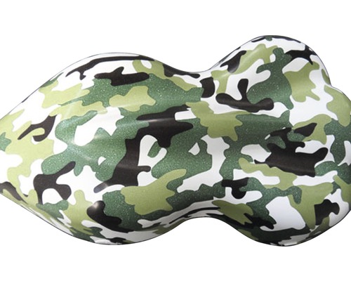 Film autocollant avec motif camouflage