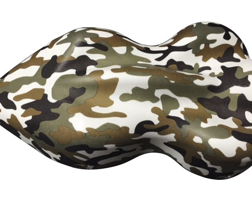 Film avec motif camouflage