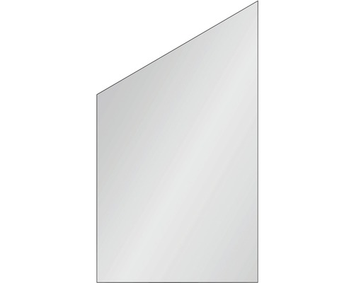 Abschlusselement Vidrio Glas links 103x180/120 cm satiniert