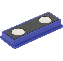 Aimants d'organisation 55x22,5 mm, bleu, lot de 4-thumb-2