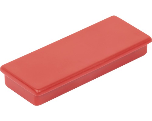 Bouchon de tube en plastique rouge