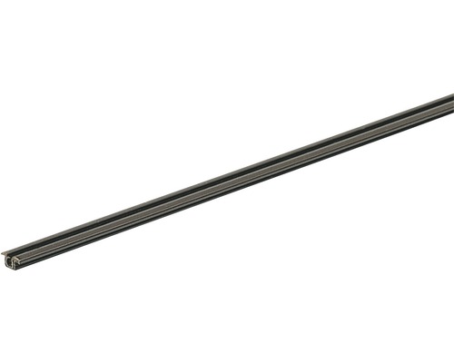 Rail de coulissage et de guidage SlideLine 1 à visser, 2000 mm, marron 2 pièces