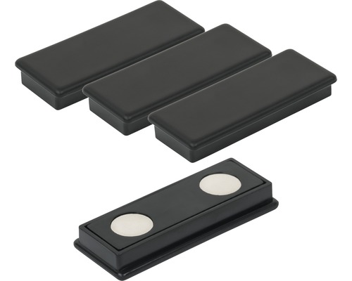 Kit de fermeture magnétique, composé de quatre parties