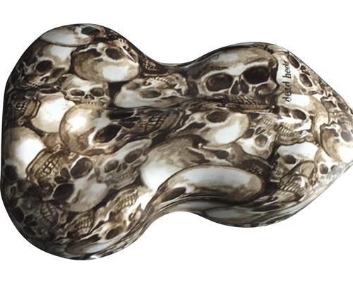 Folie mit Totenkopfmuster