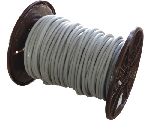 Graues Kabel auf Spule