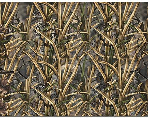 Film d'impression à l'eau camouflage CA-R-048 naturel 100 x 100 cm Motif camouflage avec herbe et branches