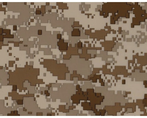 Film de transfert par l'eau camouflage CA-R-044-1 100 x 100 cm Motif de camouflage numérique