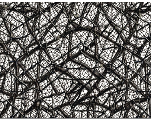 Film d'impression à l'eau camouflage CA-R-029 marron 100 x 50 cm Gros plan d''une clôture en grillage