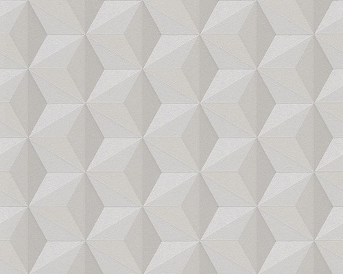 Papier peint à motif géométrique de cube 3D