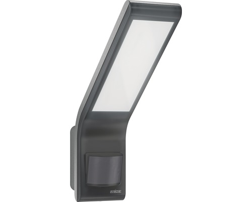 Projecteur LED avec capteur Steinel 7,2 W 648 lm 3000 K blanc chaud 241x66 mm XLED Home Slim S anthracite Projecteur LED avec capteur Steinel 7,2 W 648 lm 3000 K blanc chaud 241x66 mm XLED Home Slim S anthracite
