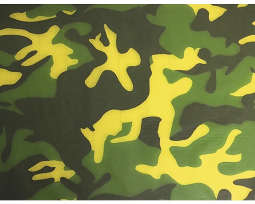 Film d'impression à l'eau Tarn CA-NR-006-01 vert 100 x 80 cm Tissu à motif camouflage