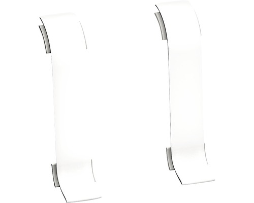 Connecteur pour goulotte blanc 60 mm