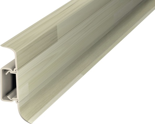 Klemmsockelleiste PVC woodstock 50 x 2500 mm