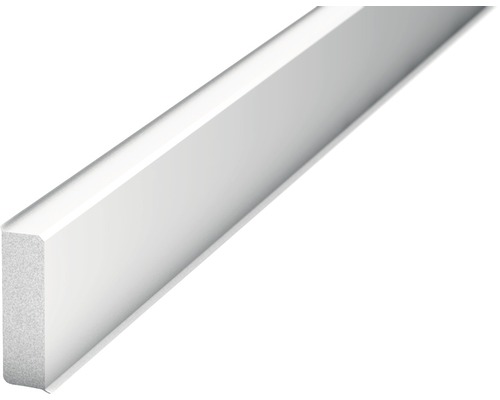 Prinz Sockelleiste Hartschaum weiß 40 x 2500 mm Kunststoff Sockelleiste