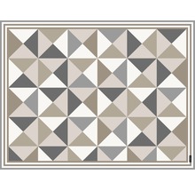 Teppich mit geometrischem Dreiecksmuster