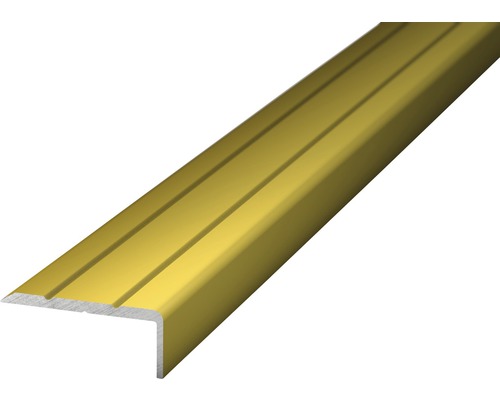 Profilé d'angle en aluminium or 1000x24,5 mm