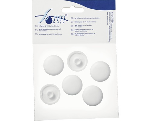 Jeu de tampons pour siège de WC