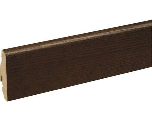 SKANDOR Sockelleiste Esche geölt FGES012 SU060L 19 x 58 x 2400 mm Fußleiste aus Holz